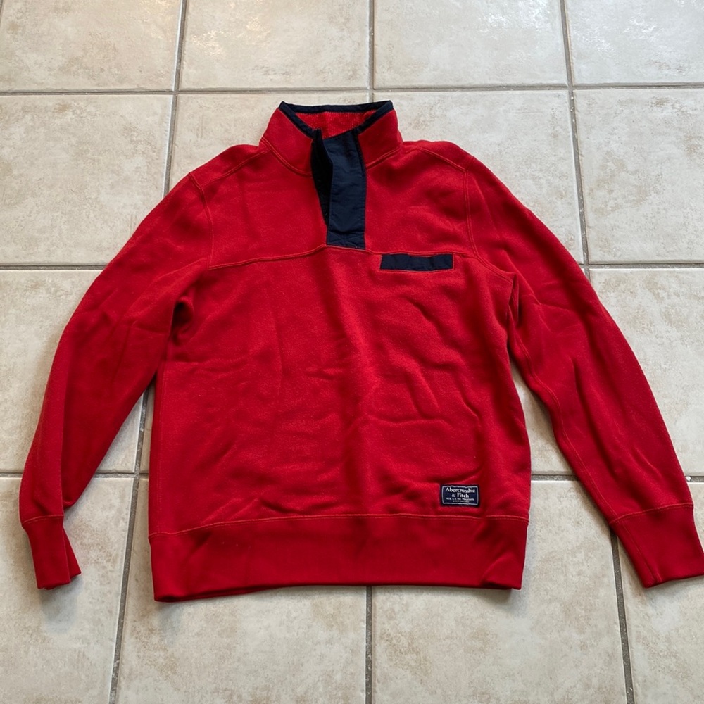 Abercrombie & Fitch Fleece Pullover